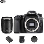 Canon 80D EOS DSLR Camera + 18-135mm f3.5-5.6 IS NANO USM Lens 1263C006