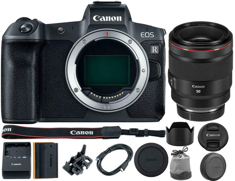 Canon EOS R Mirrorless Digital Camera with Canon RF 50mm f/1.2L USM Lens