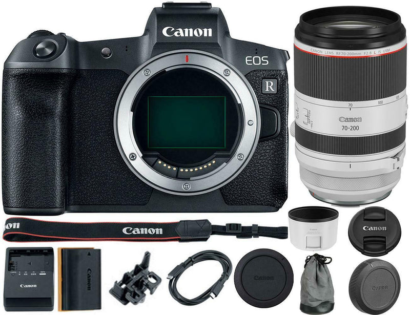 Canon EOS R Mirrorless Digital Camera with Canon RF 70-200mm f/2.8L IS USM Lens