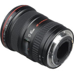 Canon 17-40mm f/4L EF USM Lens side