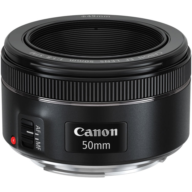  Canon 50mm f/1.8 STM Lens 