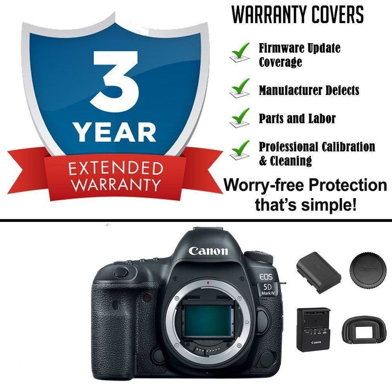 Canon 5D Mark IV EOS DSLR Camera + 3yr Warranty