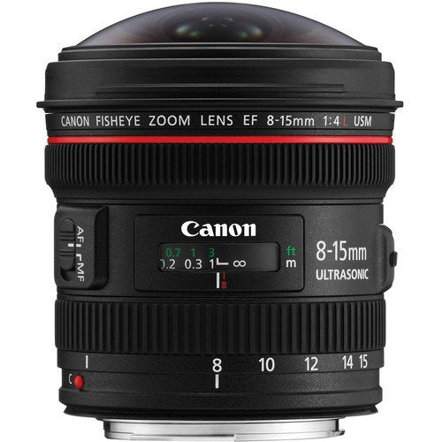 Canon 8-15mm f/4L EF Fisheye USM Lens