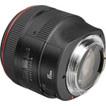 Canon 85mm f/1.2L II EF USM Lens side