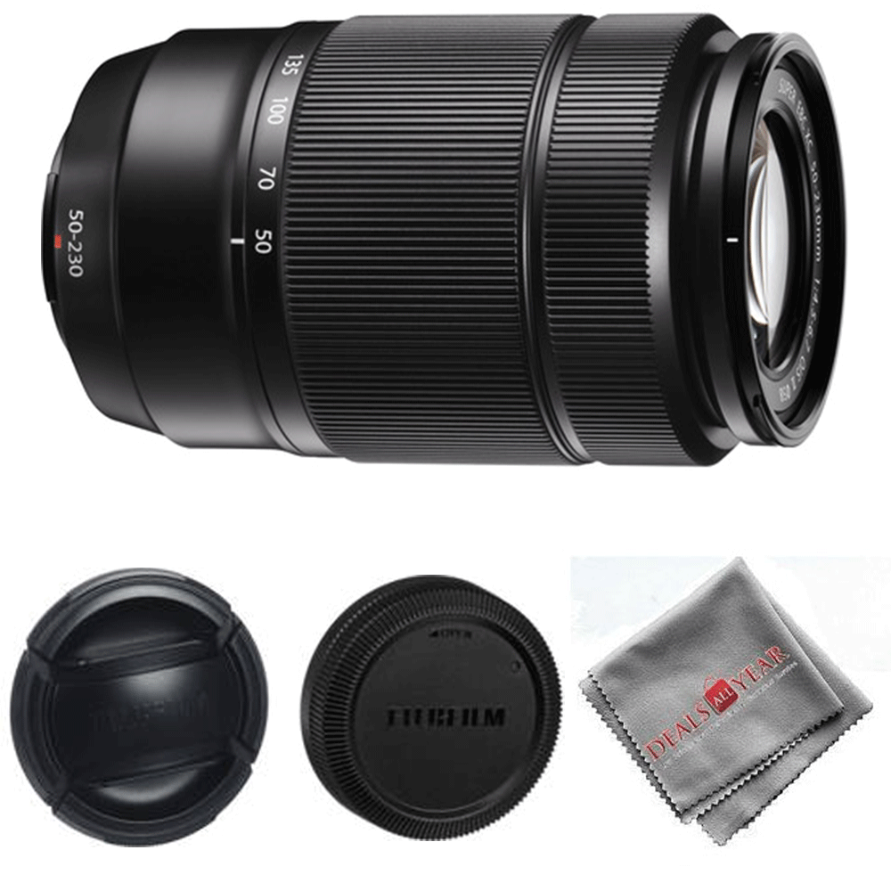 FUJIFILM XC 50-230mm f/4.5-6.7 OIS II Lens - Black
