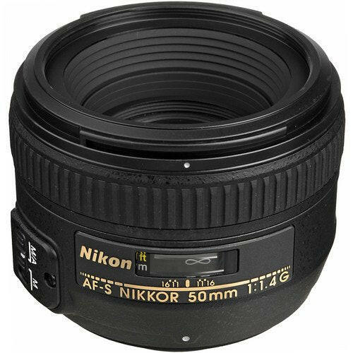 Buy Nikon 50mm f/1.4G AF-S Nikkor Autofocus Lens Online