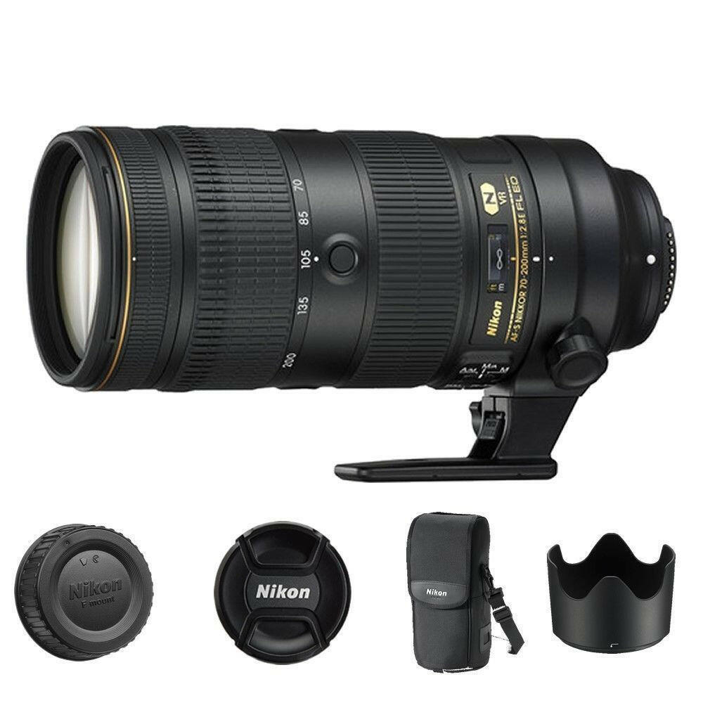 Buy Nikon 70-200mm f/2.8E AF-S NIKKOR FL ED VR Lens Online | Deals