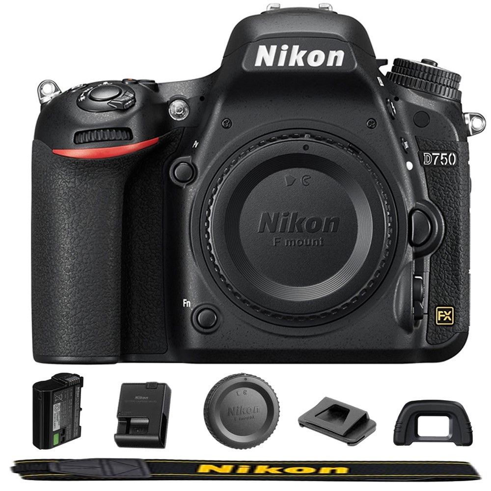 Buy Nikon D750 DSLR |24.3MP FX-Format CMOS Sensor 1543 Online