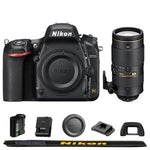 Nikon D750 DSLR Camera Body + AF-S NIKKOR 80-400mm f/4.5-5.6G ED VR Lens Kit