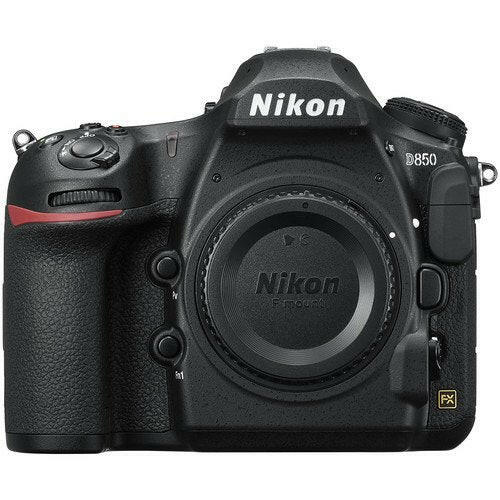 Nikon D850 45.7MP Full-Frame FX DSLR Camera (Body) With Dual 64GB Pro