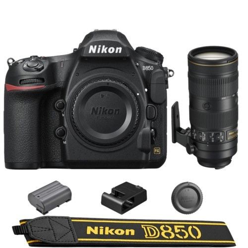 Nikon D850 DSLR Camera + AF-S NIKKOR 70-200mm f/2.8E FL ED VR Lens