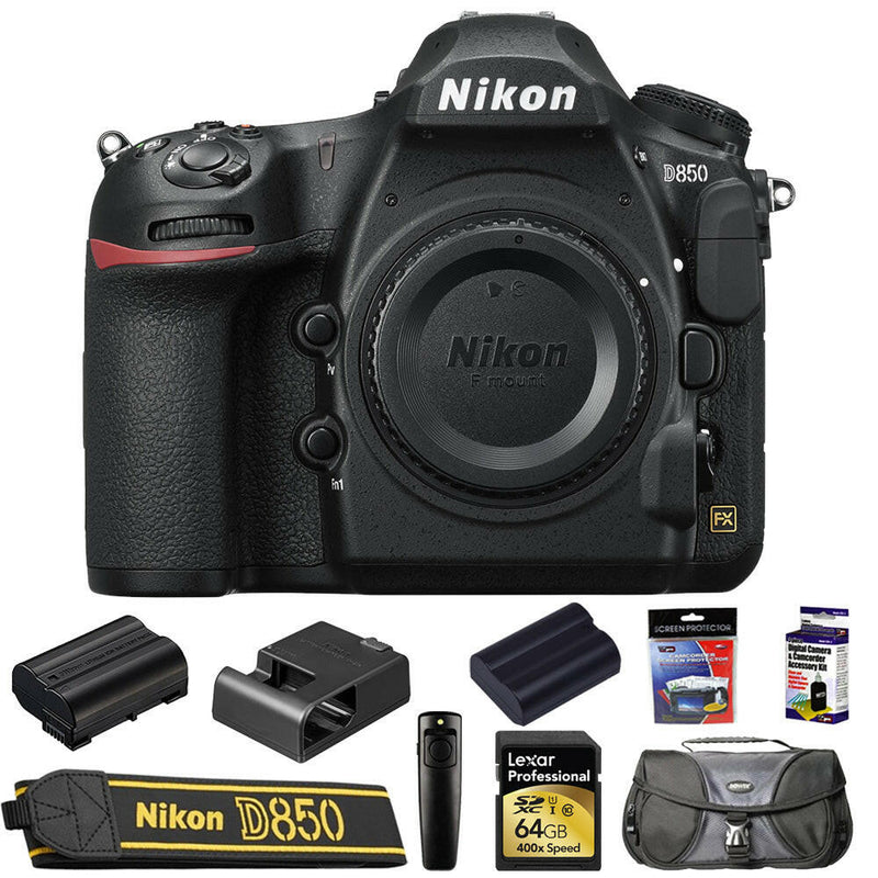 Buy Nikon D850 EOS DSLR Camera The Starter Bundle Online Deals