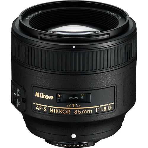  Nikon 85mm f/1.8G AF-S NIKKOR Lens 