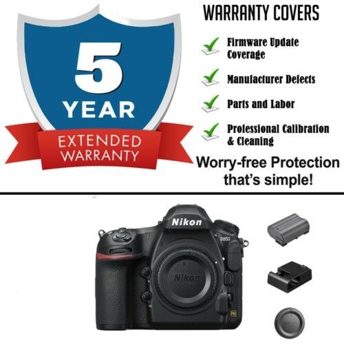 Nikon D850 Digital Camera Body w/ 5 Year Extended Warranty