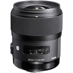 Nikon D850 DSLR Camera with Sigma 35mm f/1.4 DG HSM Art Lens