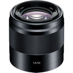 Sony 50mm f/1.8 E OSS Lens (Black) SEL50F18/B