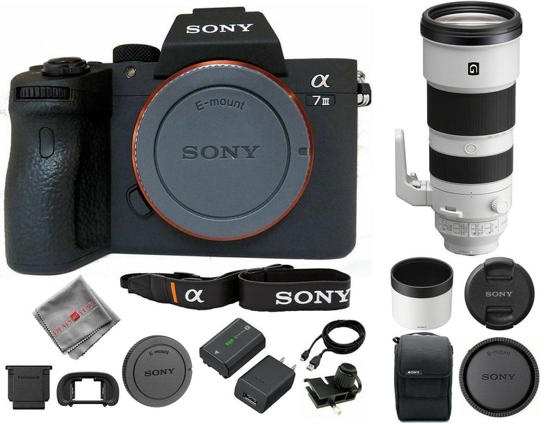 Sony a7 III Mirrorless Camera with FE 200-600mm f/5.6-6.3 G OSS Lens