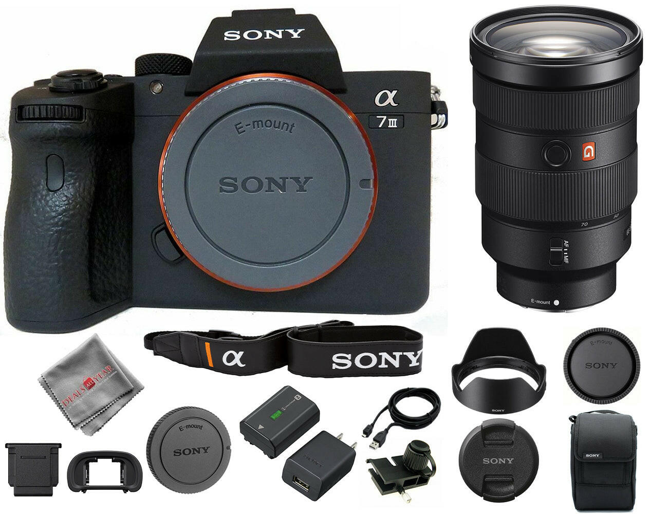 Sony a7 III Mirrorless Camera with 24-70mm f/2.8 Lens and