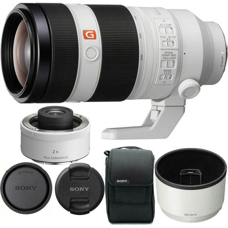 Sony 100-400mm f/4.5-5.6 FE GM OSS Lens w/ FE 2.0x Teleconverter