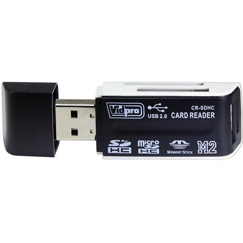 Vidpro 4-in-1 USB 2.0 Card Reader CR-SDHC