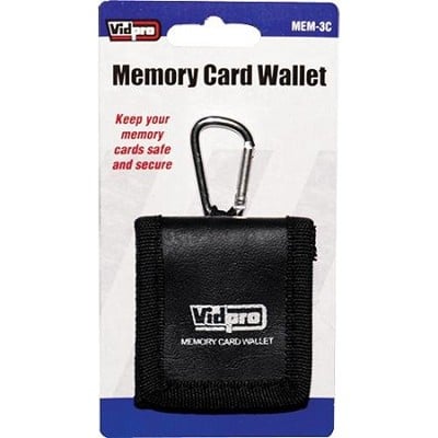 Tri-fold 3 Slot Media Card Holder MEM-3