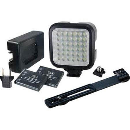 36 LED Video Light Kit with Rechargeable Batteries LED-36 